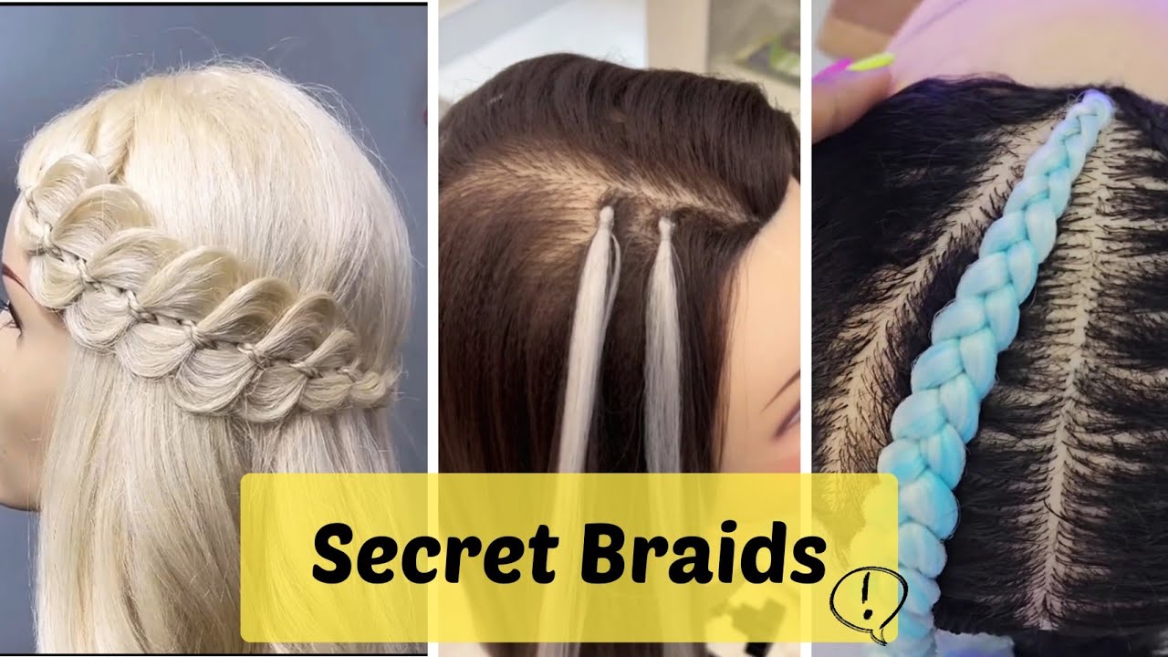Secret Braid Tricks for Perfect Hairstyles""Genius Hidden Hair Braiding Tips"