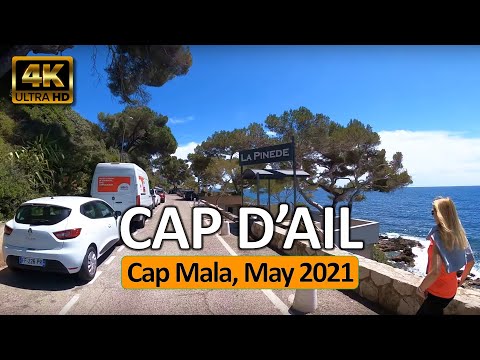 Cap d'Ail, France • Down and Up • Côte d'Azur • May 17, 2021 • 360° Virtual Tour 4K HDR