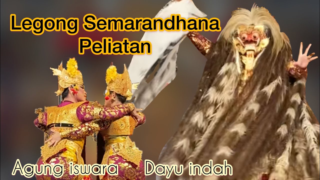 Legong Semarandhana Peliatan || 2020 (Dayu indah & Agung Iswara)