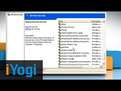 Video: How To Start Services In Windows XP