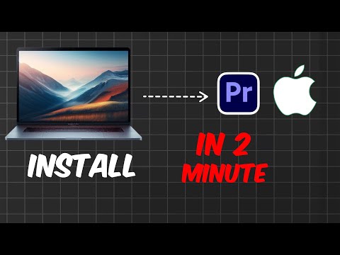 how to install adobe premiere pro in Macbook Air,Macbook pro m1,m2,m3  in 2024
