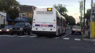 SEPTA EXCLUSIVE: 2013 NovaBus LFSA 7300 on Rt 18