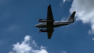 Beechcraft King Air 250 Decolagem Piracicaba Spdw