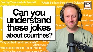 882. 47 'Funny' Country Jokes, Explained   Learn English with Humour