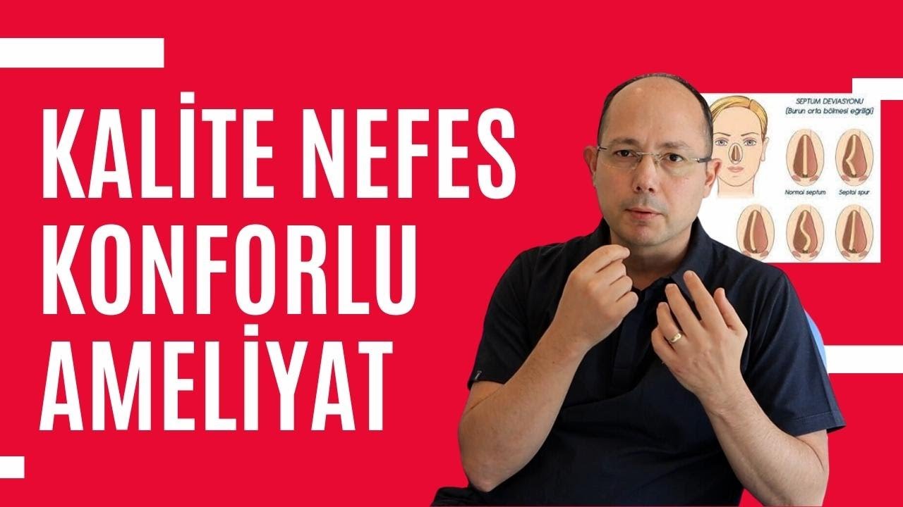 Burun Kemiğinde Eğrilik - Septoplasti Ameliyatına Dair Tüm Merak Ettiklerin