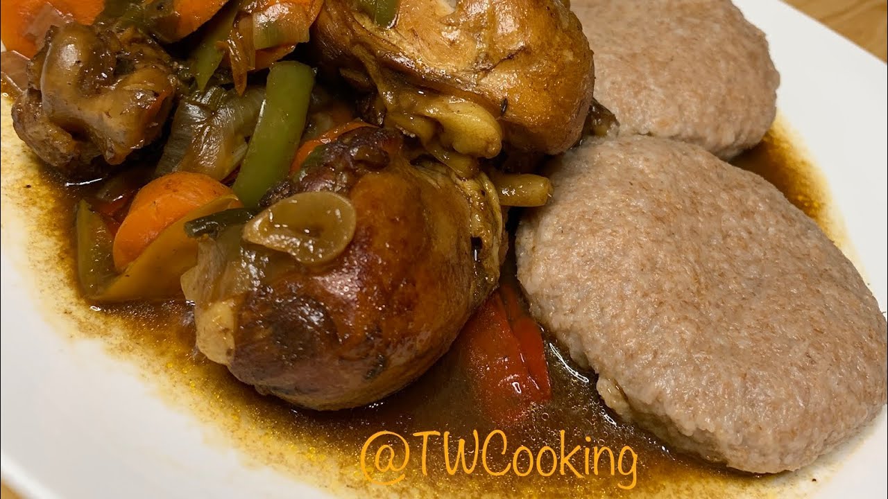 Brown Stew Chicken Legs TWRecipeSO FLAVORFUL! YouTube