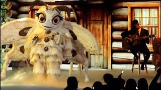 Poodle Moth Sings The House That Built Me | Masked Singer Season 11 Episode 5 Shower Anthem Night