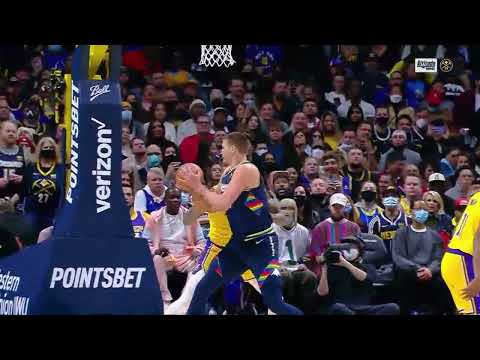 Nikola Jokic does the Dream Shake on Dwight Howard | Lakers vs Nuggets |