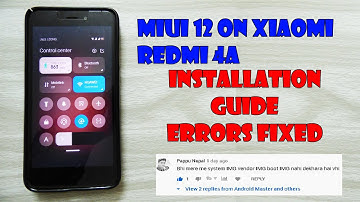 Install MIUI 12 on Redmi 4A | Detailed Installation with Steps and Error Fixes