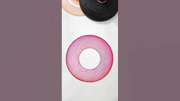 The masterpiece completes at the end. #spirograph #satisfying #relaxing #shorts #short #ytshorts