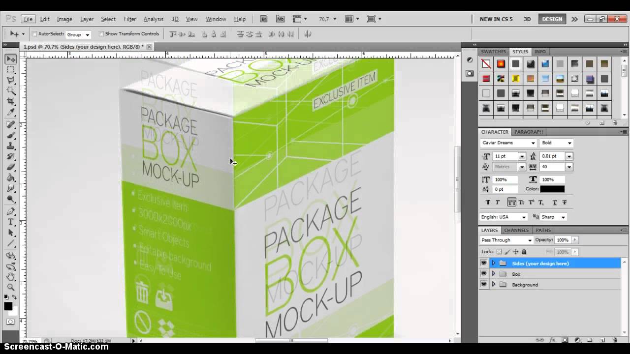 Download Package Box Mock-Up | How to use? - YouTube