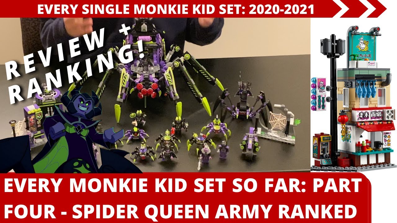 Spider Queen Army: Ultimate LEGO Monkie Kid Collection + Ranking Part Four