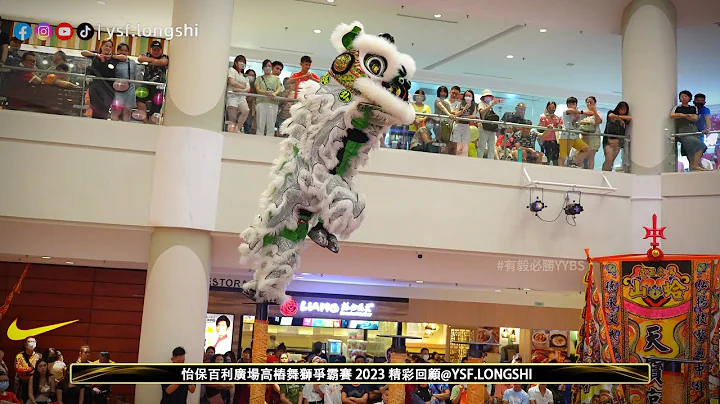 【Acrobatic Lion Dance】Subang Hong Teck 雪州梳邦弘德龙狮体育会 - 2023年怡保百利广场高桩舞狮争霸赛 @IpohParade - 天天要闻