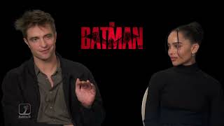 The Batman Interview. Zoë Kravitz on making Catwoman her own & Rob Pattinson on holding grudges.