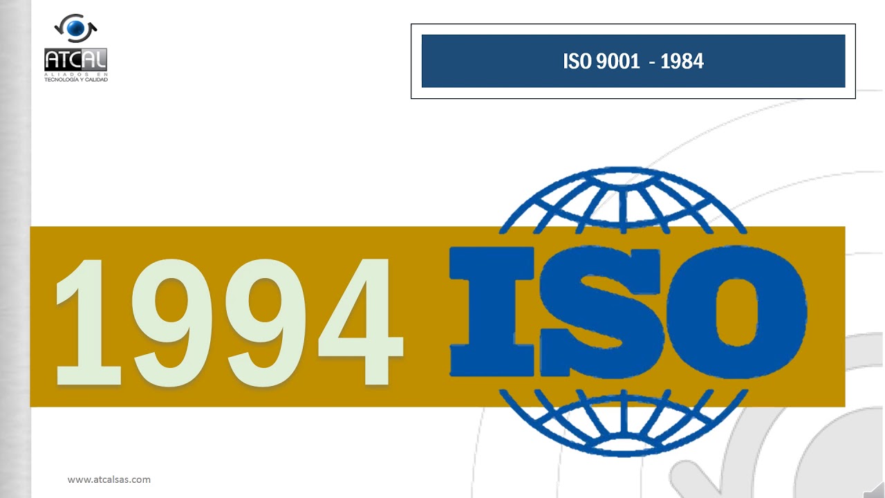 alabanza pronóstico Falsedad Evolución Norma ISO 9001 - YouTube