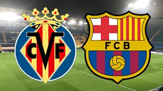 Villarreal host barcelona in round 34 la liga, what could be a crucial
match the title race - with real madrid extending their advantage
earlier on ...