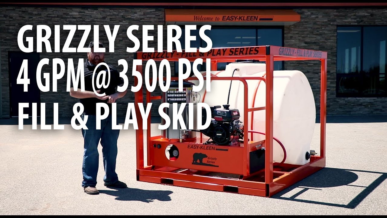 4 GPM @ 3500 PSI Hot Water Pressure Washer - Easy Kleen