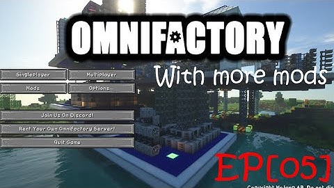 Ep05:Basic LV Machines - Omnifactory with more mods