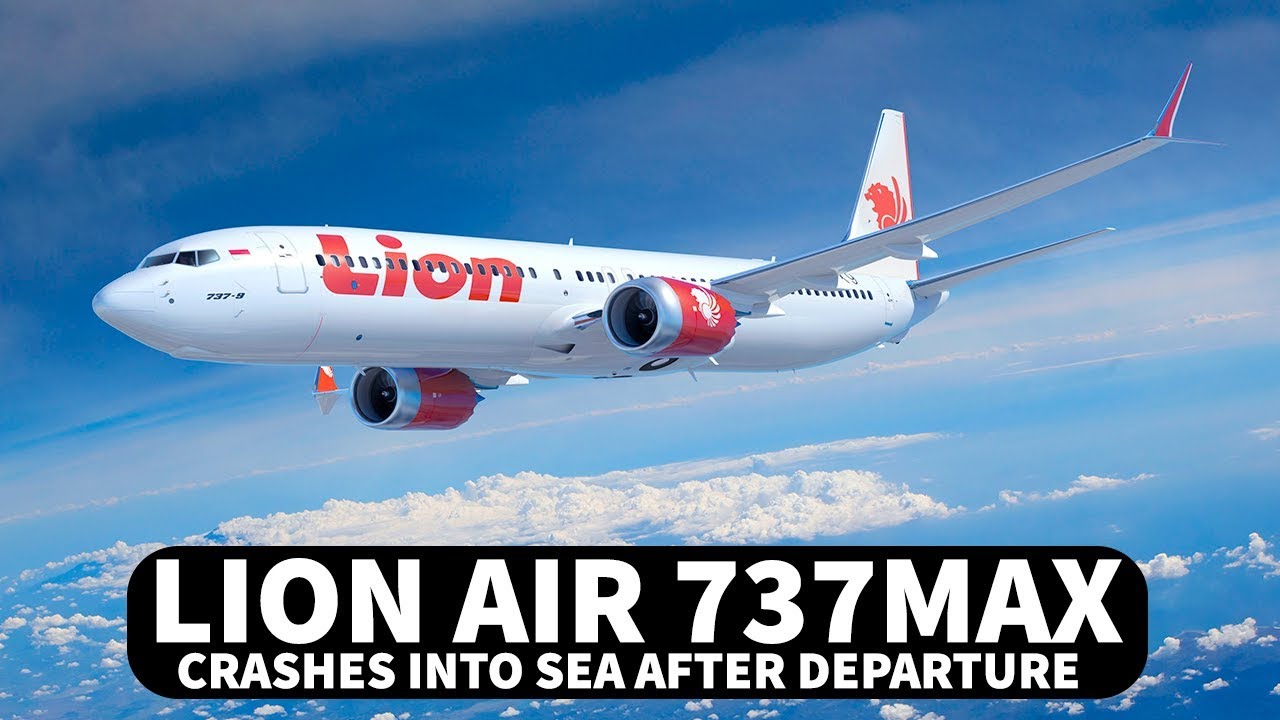 Lion Air 737 Max Crashes Into Sea