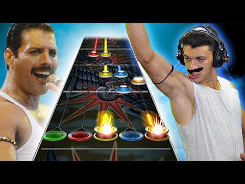 COVER OFICIAL DO FREDDIE MERCURY MOTIVANDO TODOS NO GUITAR HERO!