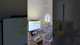 itens FAVORITOS no meu SETUP | home office #shorts