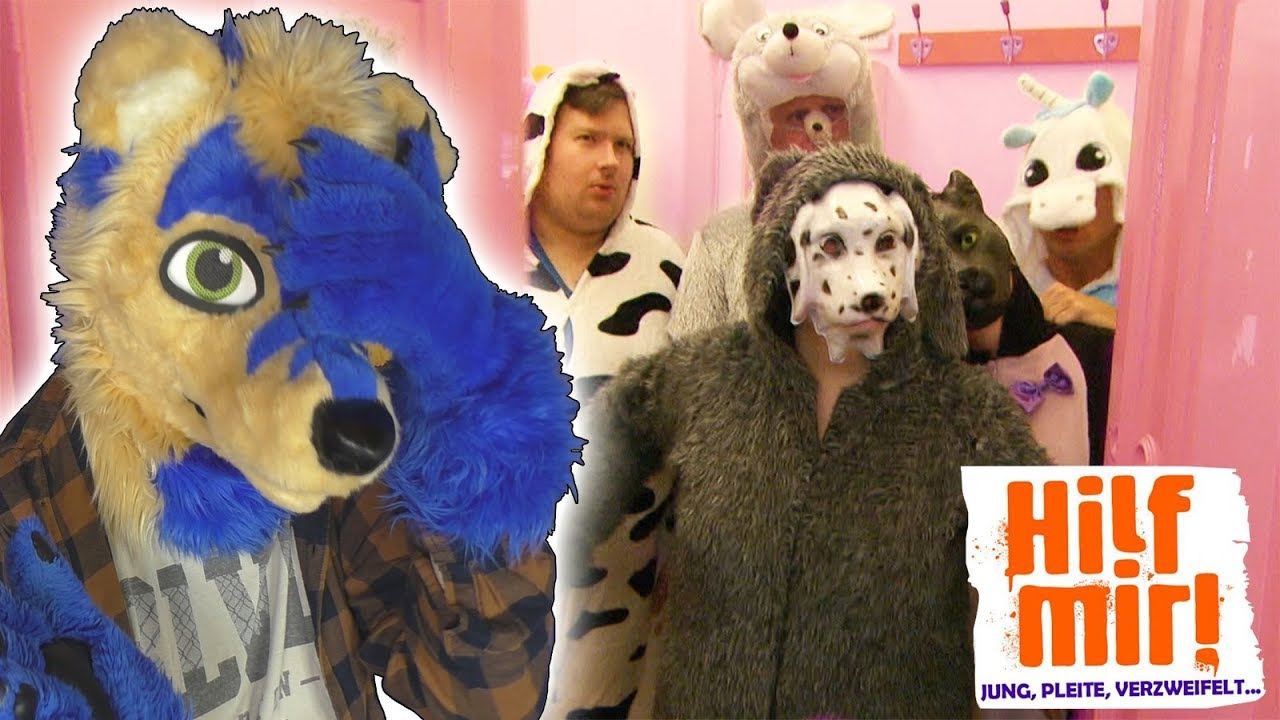 Akeban REAGIERT auf die FURRY-WG von HILF MIR! (RTL2)