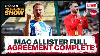 MAC ALLISTER FULL AGREEMENT COMPLETE! | Liverpool Transfer News Update