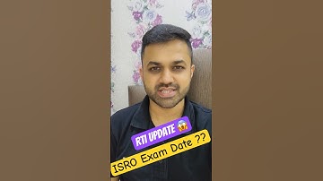 RTI Update😱| ISRO Exam Date ?? | ISRO Paper will be Offline or Online?? #byjusgate #isro2023