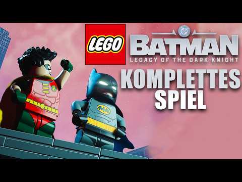 Das BESTE Lego Game bisher 😍🪨 Das Komplette Spiel - LEGO Batman Dunklen Ritter Deutsch 4K