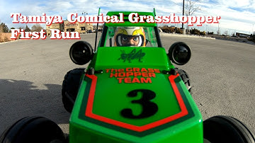 Tamiya Comical Grasshopper First Run