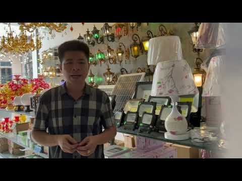 Video Giới thiệu đèn chùm đèn thả trần ( Thế giới đèn Huấn... - youtube