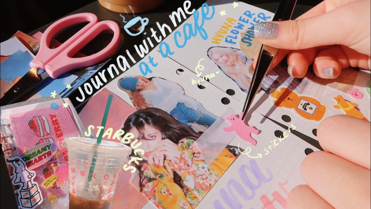 JOURNAL WITH ME AT A CAFE ☕️ #3 @ STARBUCKS