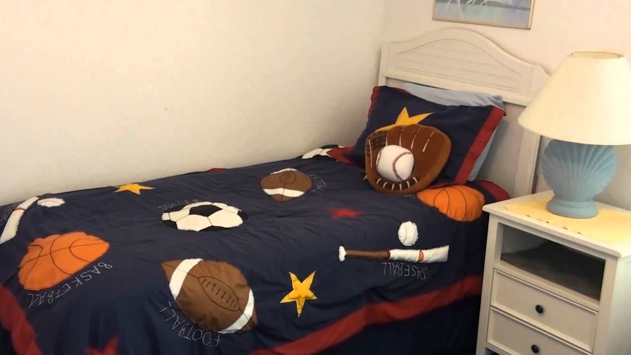 Olgv Bedroom 4 Sports Theme Youtube