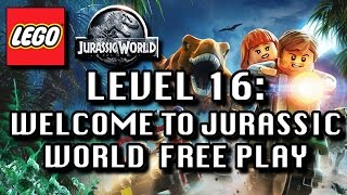 LEGO Jurassic World: Nivel 16 Bienvenidos a Jurassic World JUEGO LIBRE (Todos los Minikits y Ladr... screenshot 4