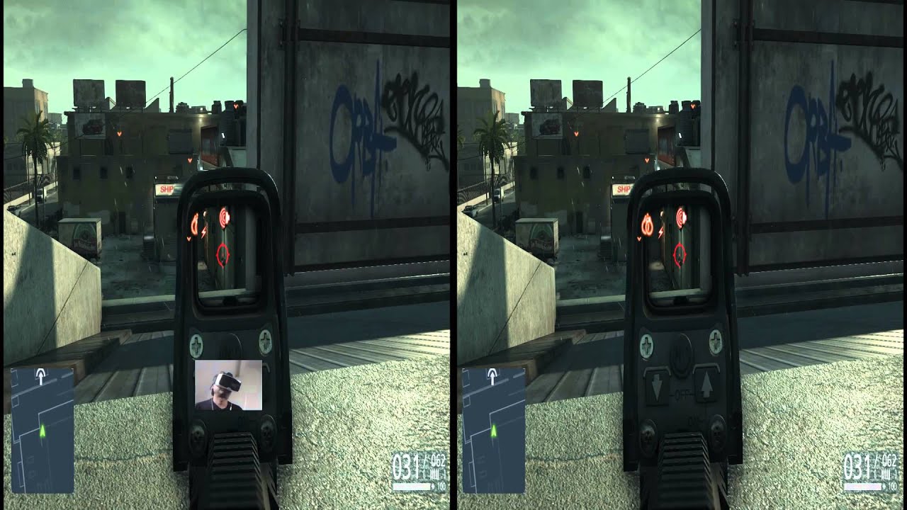 Battlefield Hardline PCtoAndroidVR Zeiss VR One QHD Samsung Galaxy S5 ...