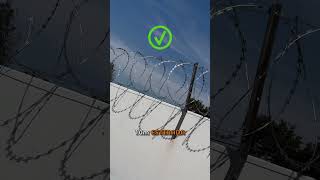 Instalación de Alambre Concertina en Villa Belgrano, Córdoba Capital, Argentina. ✅ #cercoscordoba