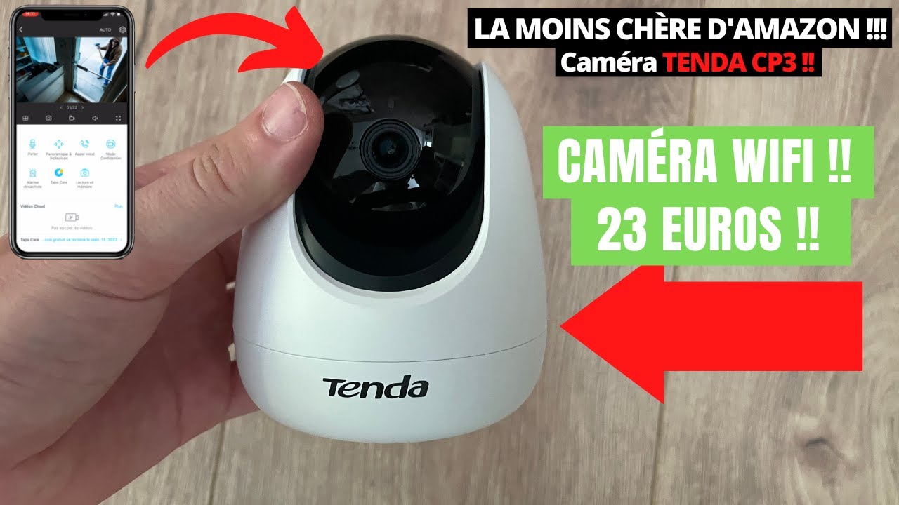 Cette caméra de surveillance sans fil extérieure voit son prix chuter sous  la barre des 35 euros chez  