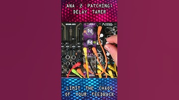 ANA Patch Bites ~ Delay Tamer #mysticcircuits #mysticcircuitsana2 #makenoisemusic #makenoisemultimod