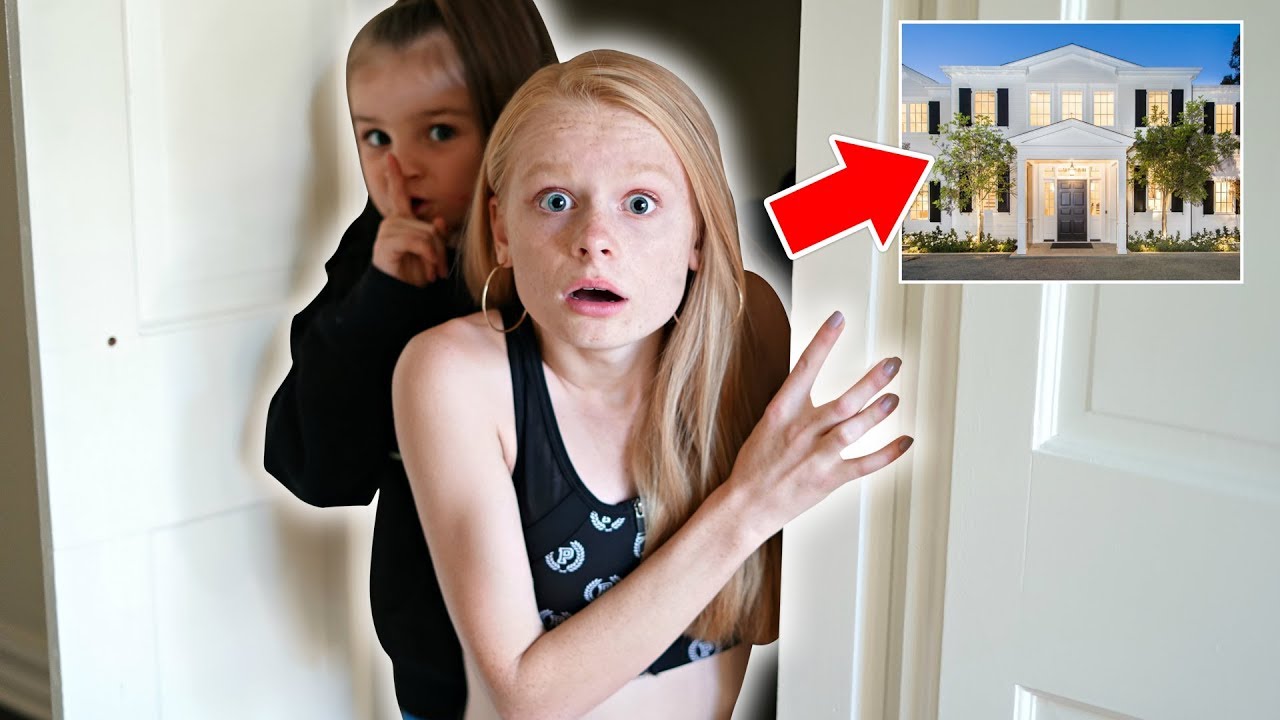 EXTREME HIDE & SEEK in OUR NEW USA MANSION! | Family Fizz - YouTube