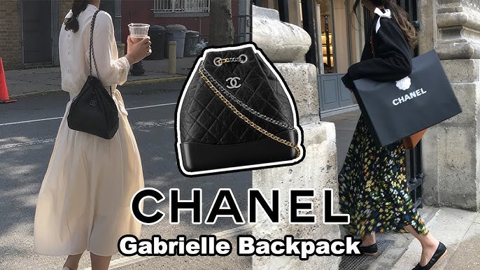 CHANEL GABRIELLE BACKPACK WEAR AND TEAR UPDATE!!!!! 