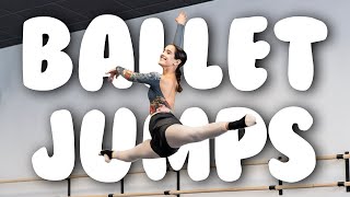 Beginner Grand Allegro Basic Ballet Jumps Tutorial