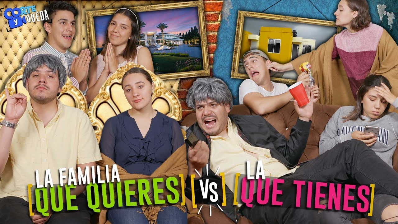 La FAMILIA que QUIERES VS La que TIENES | CORTE Y QUEDA