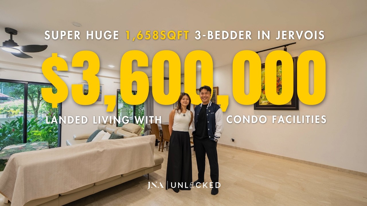 Rare 1,658 sqft Ground Floor Freehold 3 Bedroom for Sale | Jervois Landed Enclave