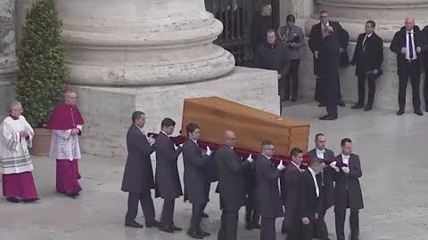 Funeral for Pope Benedict XVI draws thousands