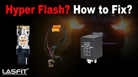 LED Turn Signal Bulbs Hyper Flash /Error Code  [How to Fix]