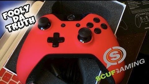New Custom Scuf Xbox One Controller UnBoxinG for tha StreeTz