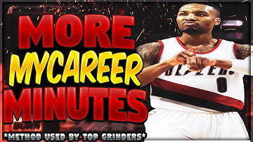 How To Get More Minutes In Mycareer NBA 2k18 | How To Change Starting Lineup