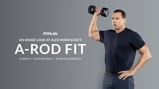 An inside look at Alex Rodriguez's A-Rod Fit Fitplan.🔥