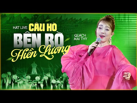 Ver Câu Hò Bên Bờ Hiền Lương - Quách Mai Thy (LIVE) en YouTube