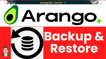 ArangoDB Backup & Restore 🔥 arangodump arangorestore Guide #arangodb #backup #restore #database #dba